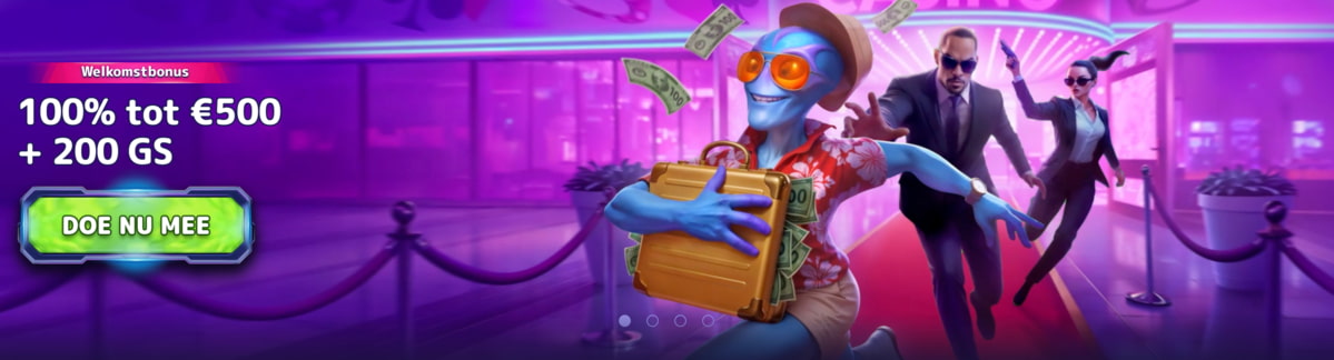 Alf Casino - breed spelaanbod met bonus crab
