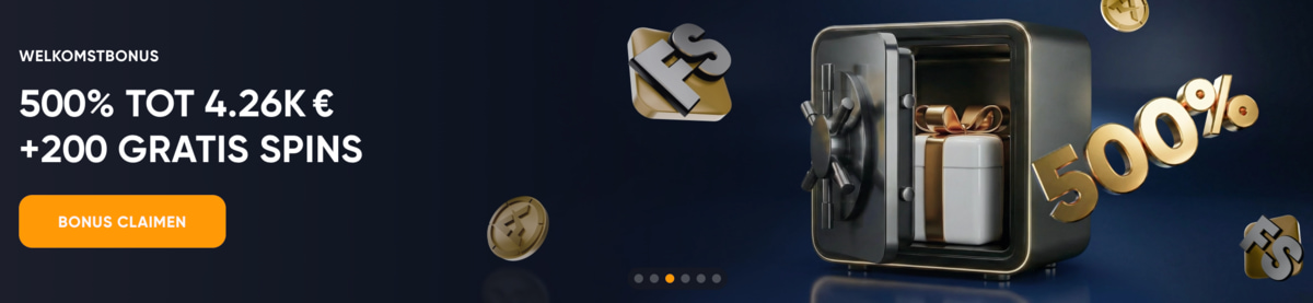 Spinarium Casino - 500% bonus tot €4.250